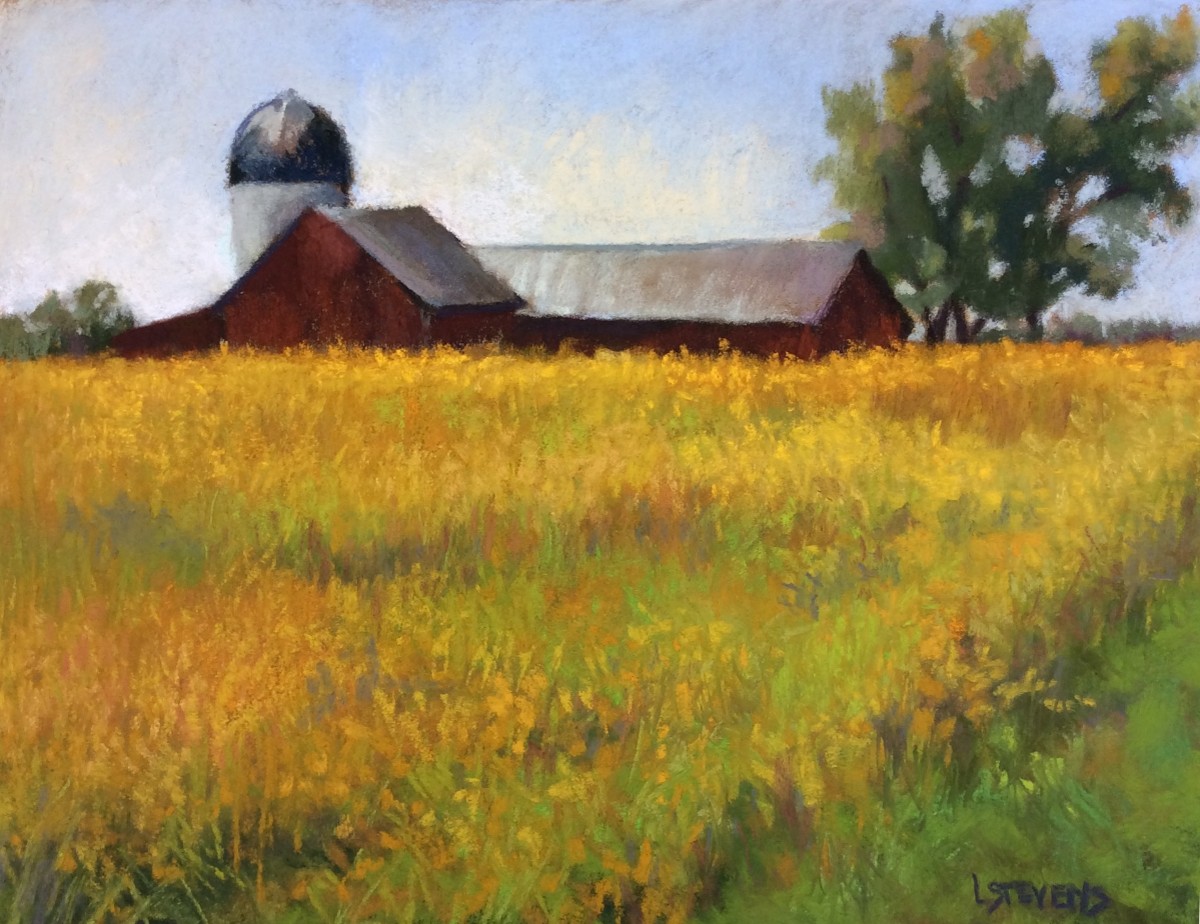Barn on Airmont Road by Libby Stevens