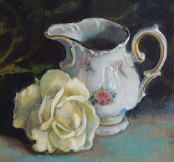 English Creamer by Christine Angelotta Dixon (price includes tax) English Creamer by Christine Angelotta Dixon (price includes tax)