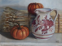 Fall Still Life with Wheat by Christine Dixon (price includes tax) Fall Still Life with Wheat by Christine Dixon (price includes tax)