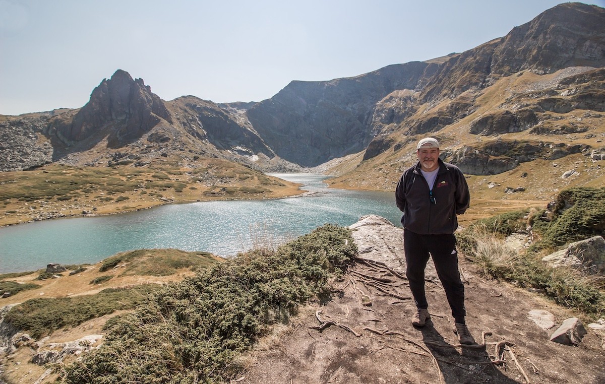 Frank Stopa at Rila Lakes, Bulgaria, 2017