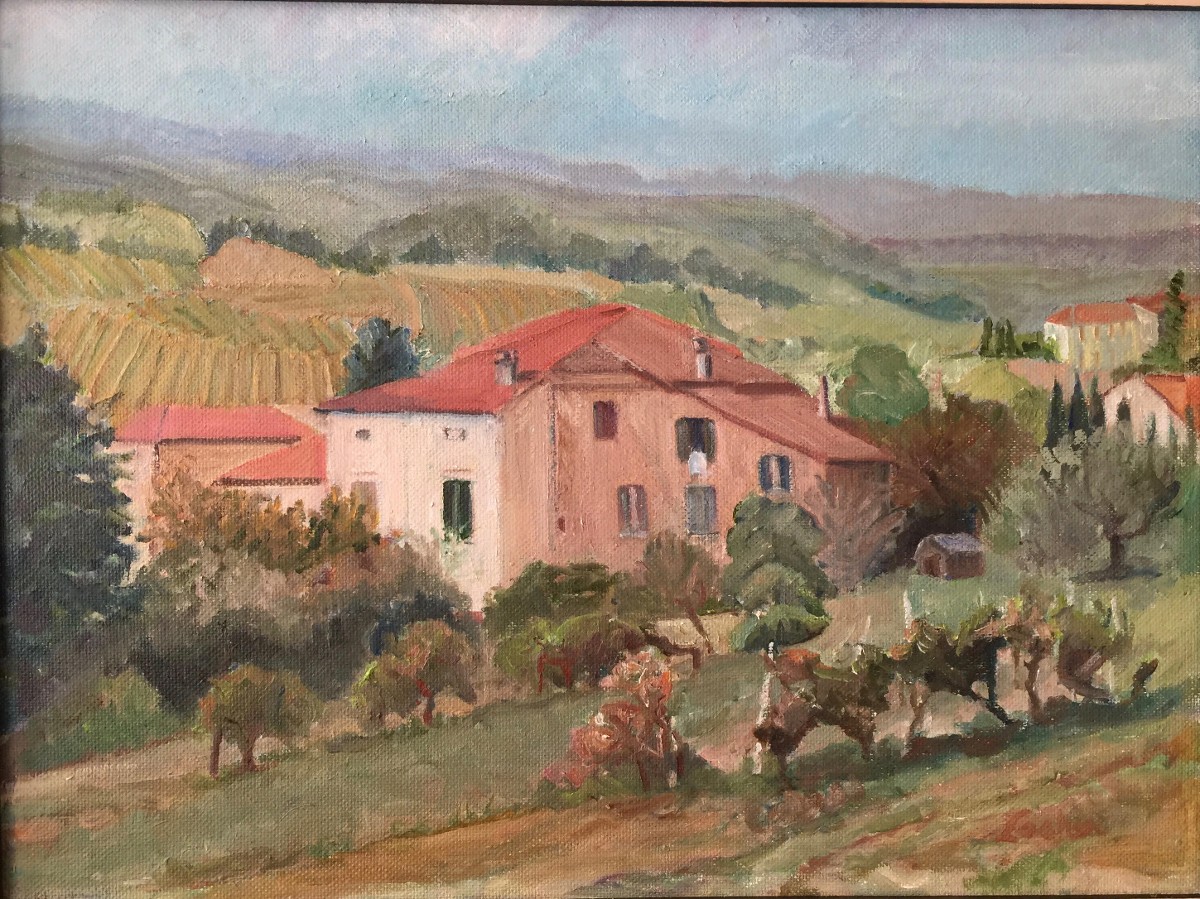"Gentleman Farmer - Tuscany" by Norma Lasher