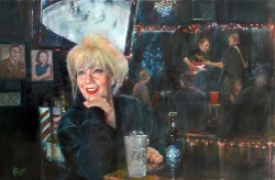 "Sweet Lorraine and JV's", Oil on Canvas, 30" X 40"