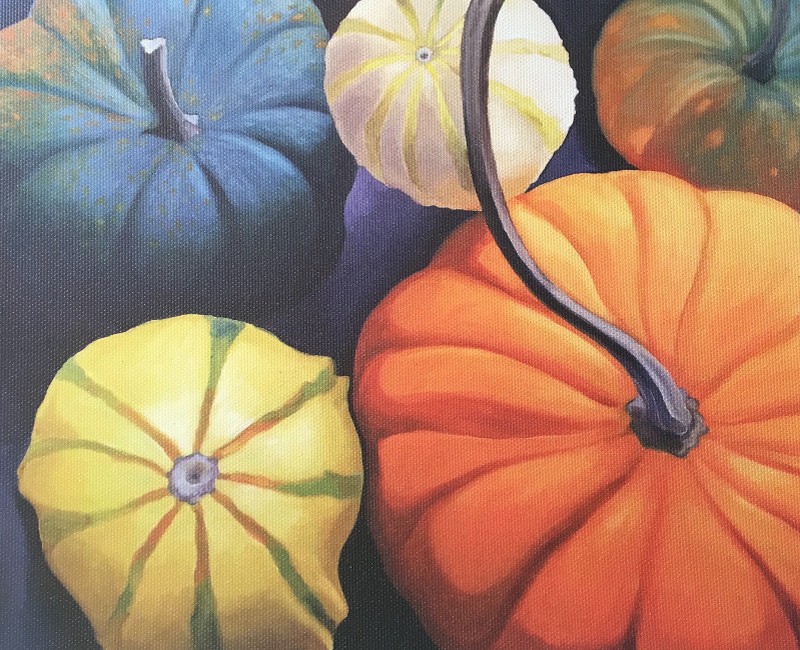 "Mixed Gourds" by Jill Evans-Kavaldjian