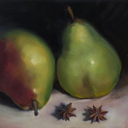 Pear nts by Christine Angelotta Dixon (price includes tax) Pear nts by Christine Angelotta Dixon (price includes tax)