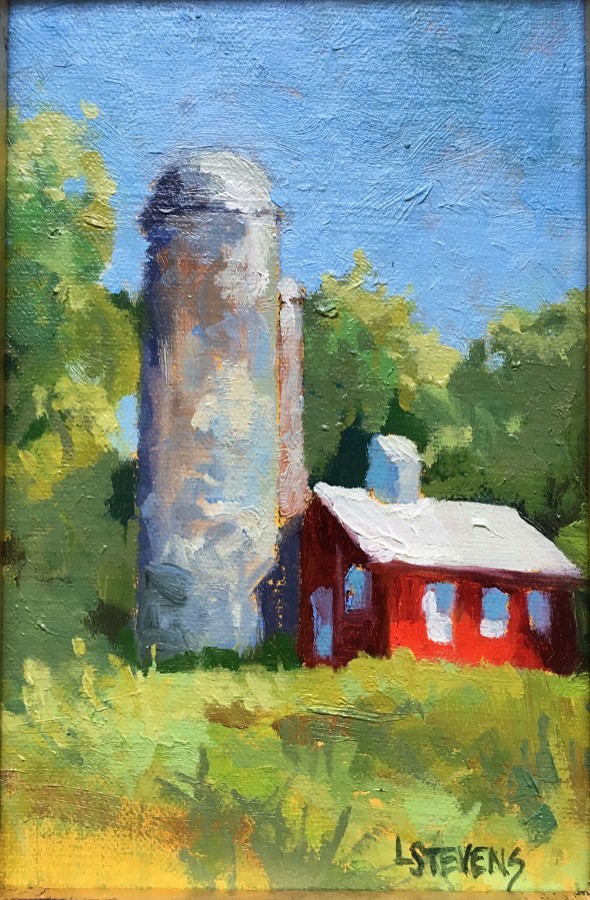 Silo in Leesburg by Libby Stevens