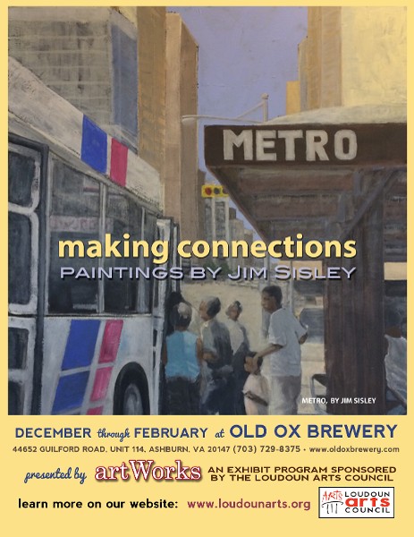 Poster for the Making Connections Exhibit at Old Ox