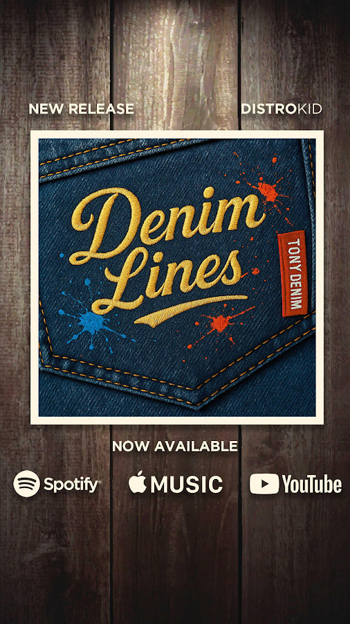 Anthony Allegro introduces his AI alter ego Tony Denim with the release of his new country and western dance album Denim Lines