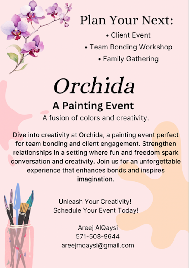 Orchida - A Painting Event- A Fusion of Colors and Creativity