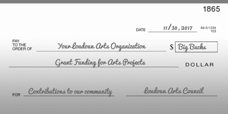 Your local arts organization could be a recipient of future grant funding!