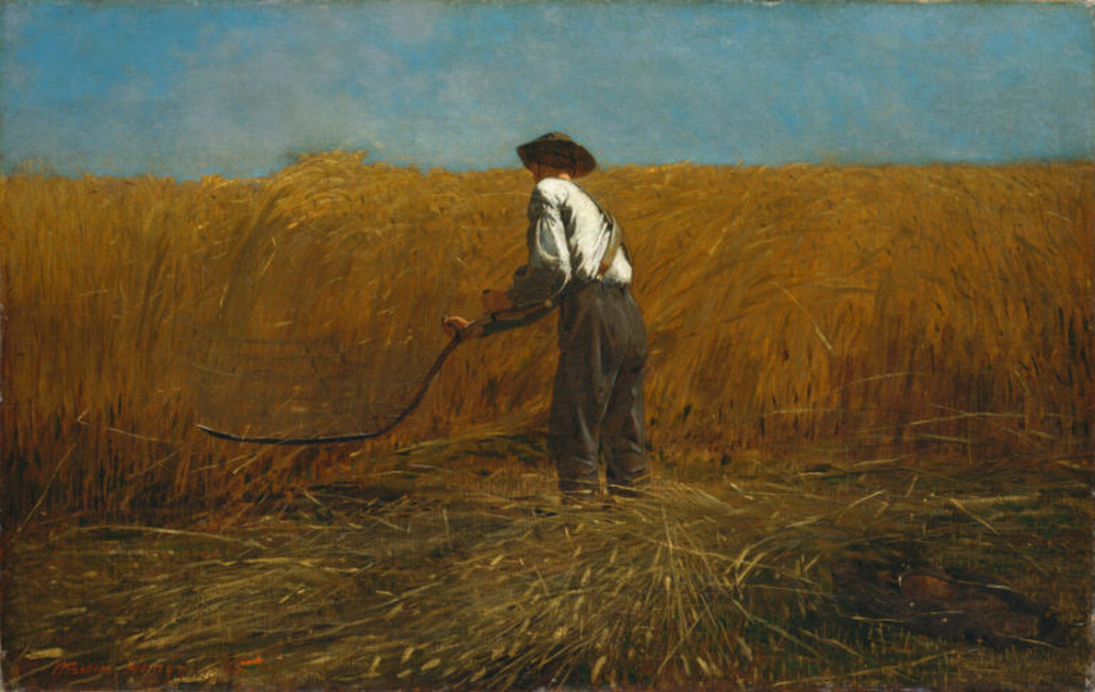 Winslow Homer, The Veteran in a New Field, 1865, Metropolitan Museum of Art