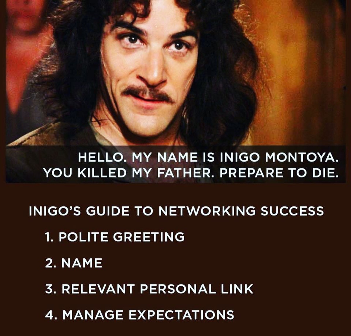 Inigo has his elevator speech ready. Do you?