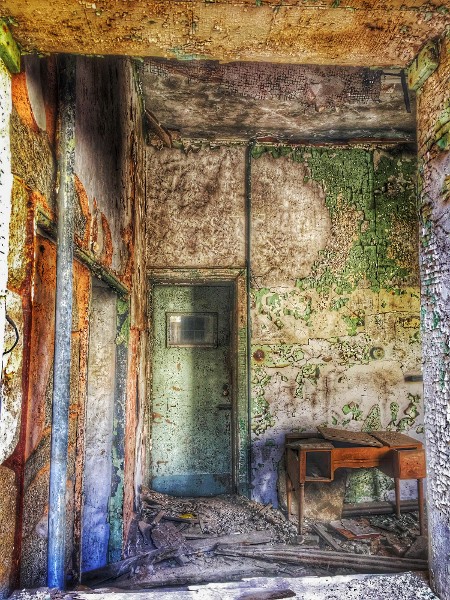 "The Office is Open; The Warden is Out - Eastern State Penitentiary" by Samantha Marshall